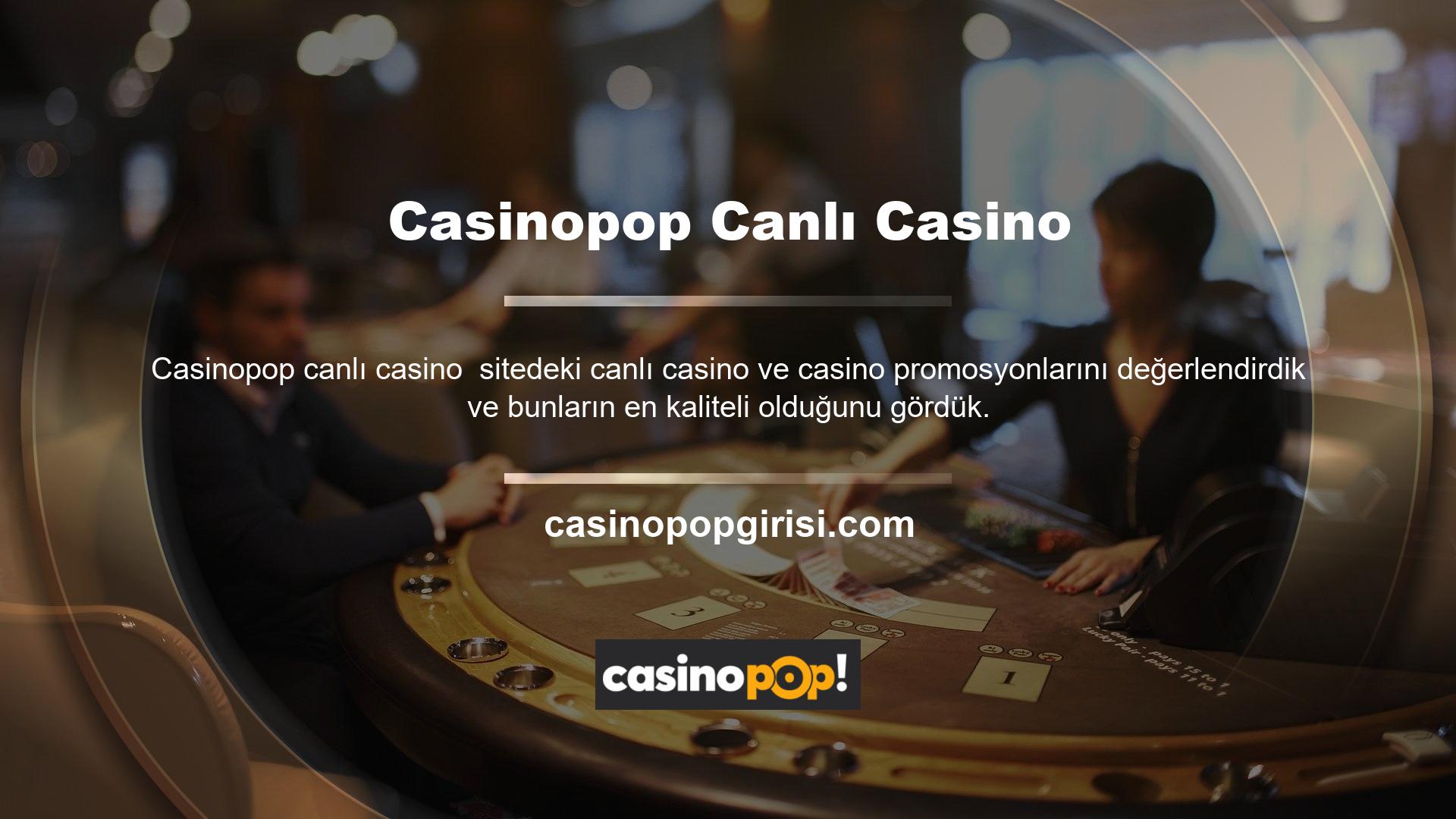 Bingo, sanal sporlar, poker ve diğer oyunlar kendi menülerine ayrılarak kendilerini farklı hissettiriyor