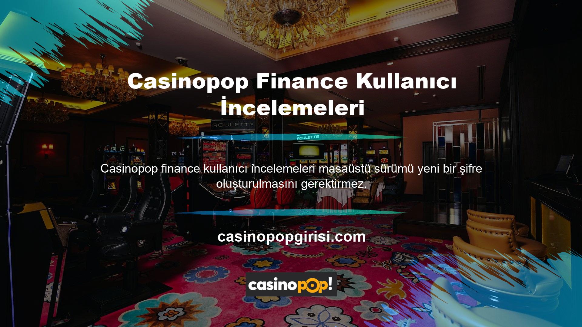 Casinopop canlı bahis ofisi mobil uygulaması üzerinden tüm şifre değişiklikleri rahatlıkla yapılabilmektedir