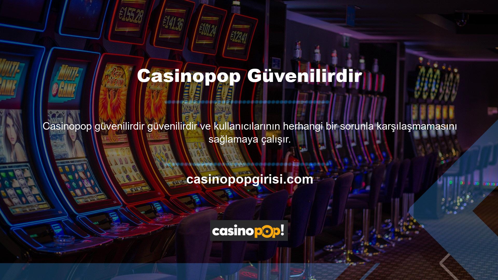 Ayrıca çok sayıda Casinopop ve tanıtım faaliyeti vardır